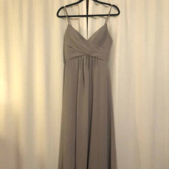 SORELLA VITA Dresses & Skirts - Sorella vita chiffon dress 8798 steel size 10.